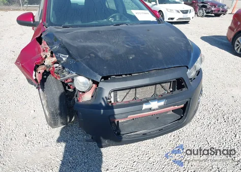 2013 Chevrolet Sonic Lt from USA, damaged, VIN 1G1JC5SH3D4256507